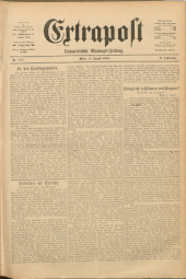 Extrapost / Wiener Montags Journal 19020811 Seite: 1