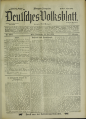 Deutsches Volksblatt 19020731 Seite: 1