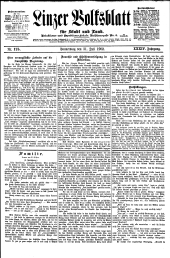 Linzer Volksblatt 19020731 Seite: 1