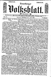 Vorarlberger Volksblatt 19020731 Seite: 1