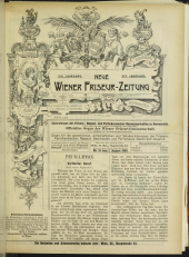 Neue Wiener Friseur-Zeitung 19020801 Seite: 1