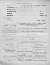 Oesterreichische Buchhändler-Correspondenz 19020806 Seite: 12