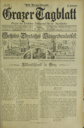 Grazer Tagblatt 19020727 Seite: 1