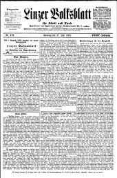 Linzer Volksblatt 19020727 Seite: 1