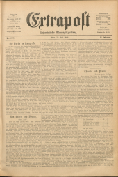 Extrapost / Wiener Montags Journal 19020728 Seite: 1