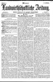 Wiener Landwirtschaftliche Zeitung 19020730 Seite: 1