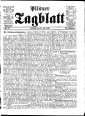 Pilsener Tagblatt 19020730 Seite: 1