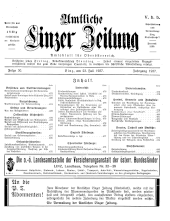 Amtliche Linzer Zeitung 19370723 Seite: 1