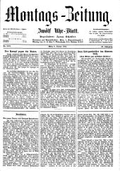 Montags Zeitung