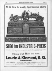 Allgemeine Automobil-Zeitung 19120107 Seite: 31