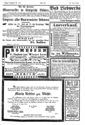 Prager Tagblatt 18810612 Seite: 21