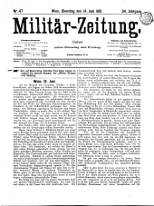 Militär-Zeitung