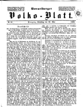 Vorarlberger Volksblatt 18820523 Seite: 1