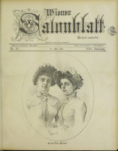 Wiener Salonblatt 18820528 Seite: 1