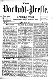 Wiener Vorstadt-Presse 18820530 Seite: 1