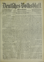 Deutsches Volksblatt 19120425 Seite: 1