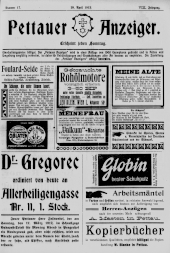 Pettauer Anzeiger 19120428 Seite: 1