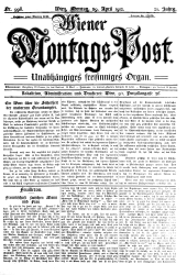 Wiener Montags-Post 19120429 Seite: 1