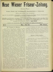 Neue Wiener Friseur-Zeitung 19120501 Seite: 1
