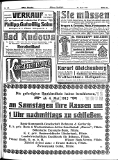 Pilsener Tagblatt 19120428 Seite: 19