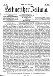 Leitmeritzer Zeitung