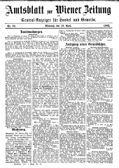 Wiener Zeitung 18820419 Seite: 19