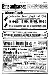 Czernowitzer Allgemeine Zeitung 19120416 Seite: 6