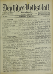 Deutsches Volksblatt 19120416 Seite: 1