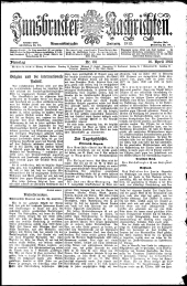 Innsbrucker Nachrichten 19120416 Seite: 1