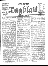 Pilsener Tagblatt 19120416 Seite: 1