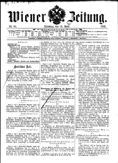 Wiener Zeitung 19120416 Seite: 1