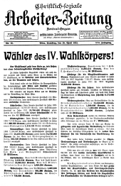 Christlich-soziale Arbeiter-Zeitung 19120420 Seite: 1