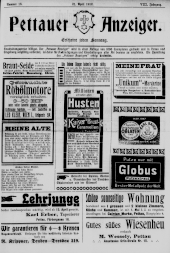 Pettauer Anzeiger 19120421 Seite: 1