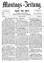 Montags Zeitung 19120422 Seite: 1
