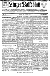 Linzer Volksblatt 19120417 Seite: 1