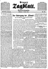 Prager Tagblatt 19120417 Seite: 1