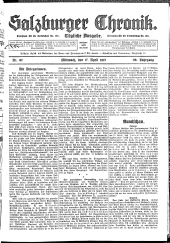Salzburger Chronik 19120417 Seite: 1
