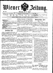 Wiener Zeitung 19120417 Seite: 1