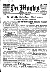 Der Montag 19211219 Seite: 1