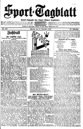 (Wiener) Sporttagblatt 19211212 Seite: 1