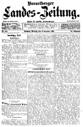 Vorarlberger Landes-Zeitung 19211212 Seite: 1