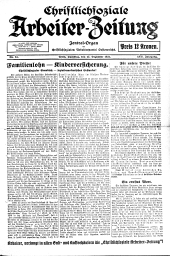 Christlich-soziale Arbeiter-Zeitung 19211217 Seite: 1