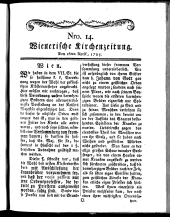 Wienerische Kirchenzeitung