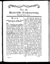 Wienerische Kirchenzeitung