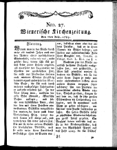 Wienerische Kirchenzeitung