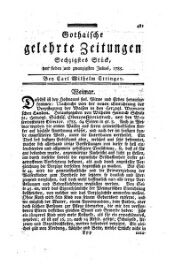 Gothaische gelehrte Zeitungen