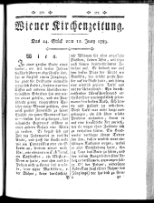 Wienerische Kirchenzeitung