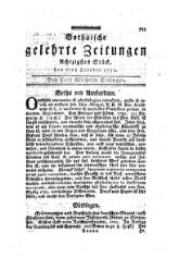 Gothaische gelehrte Zeitungen