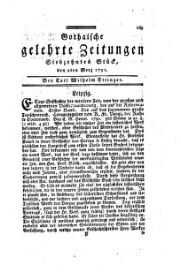 Gothaische gelehrte Zeitungen