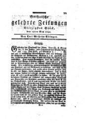 Gothaische gelehrte Zeitungen